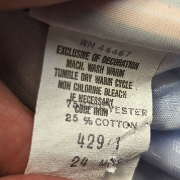 Vintage Coming Thing Jumpsuit Girls Size 18m Blue Romper Lace - Picture 5 of 5